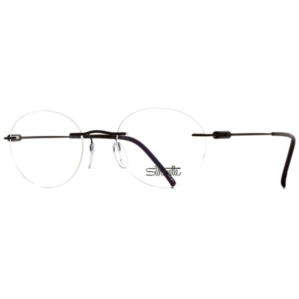 SILHOUETTE 5561 AJ 9040 UNISEX Optical Frame Black - Image 2