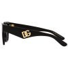 D&G 4437 501/87 Women Sunglass Black - Image 3
