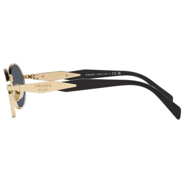PRADA SPR 65Z ZVN-09T Unisex Sunglass Pale Gold - Image 3