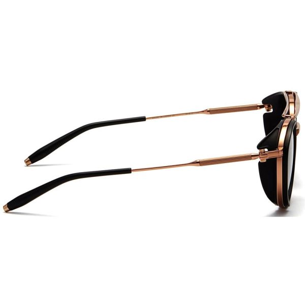AKONI AKS 501D 51 Unisex Sunglass Gold - Image 3