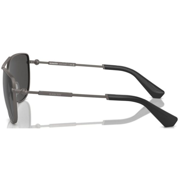 BURBERRY B 3149 1316/87 Women Sunglass Grey - Image 3