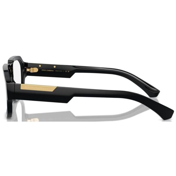 DOLCE&GABBANA DG 3389 501 Men Optical Frame Black - Image 3