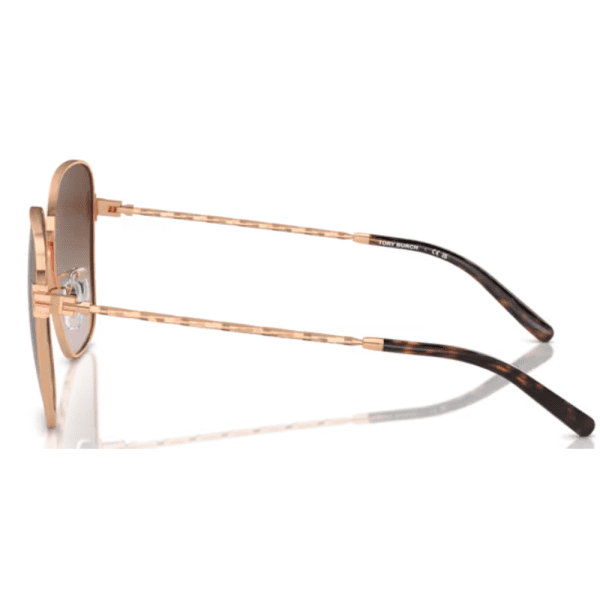 TORY BURCH TY6108 335313 Women Sunglass Rose Gold - Image 3