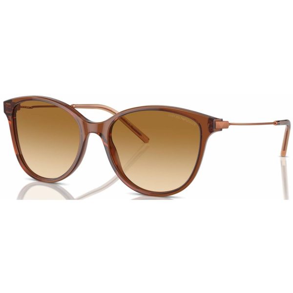 EMPORIO ARMANI EA 4220 6110/3B Women Sunglass Brown - Image 3
