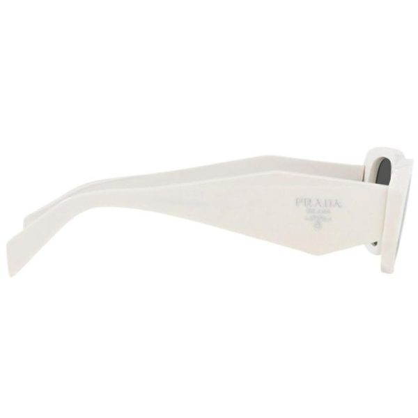 PRADA SPR 17W 142-5S0 Unisex Sunglass White - Image 3