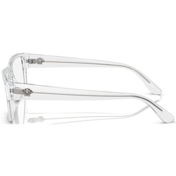 VERSACE VE 3342 148 Men Optical Frame Transparent - Image 3