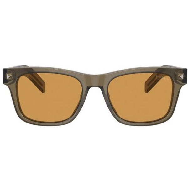 PRADA SPR A17 18T-60F Men Sunglass Transparent Earth