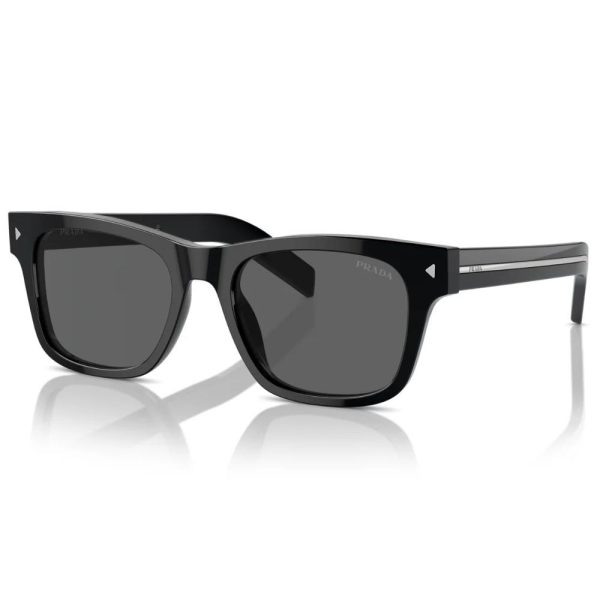 PRADA SPR A17 16K-731 Men Sunglass Black - Image 2