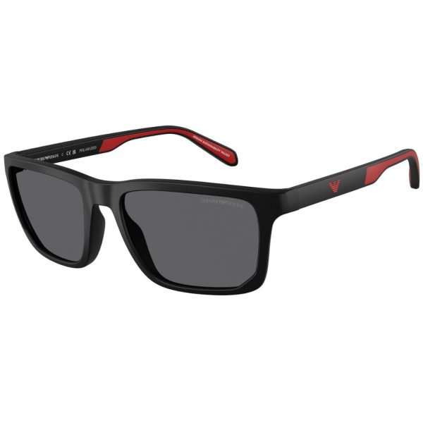 EMPORIO ARMANI EA 4219 5001/T3 Men Sunglass Black - Image 2