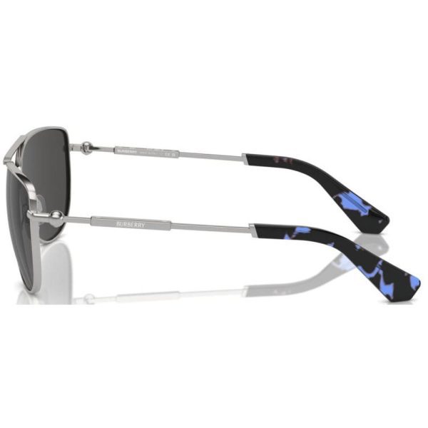 BURBERRY B 3149 1005/87 Women Sunglass Silver - Image 3