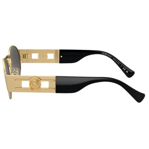 VERSACE VE 2264 1002/87 Unisex Sunglass Gold - Image 3