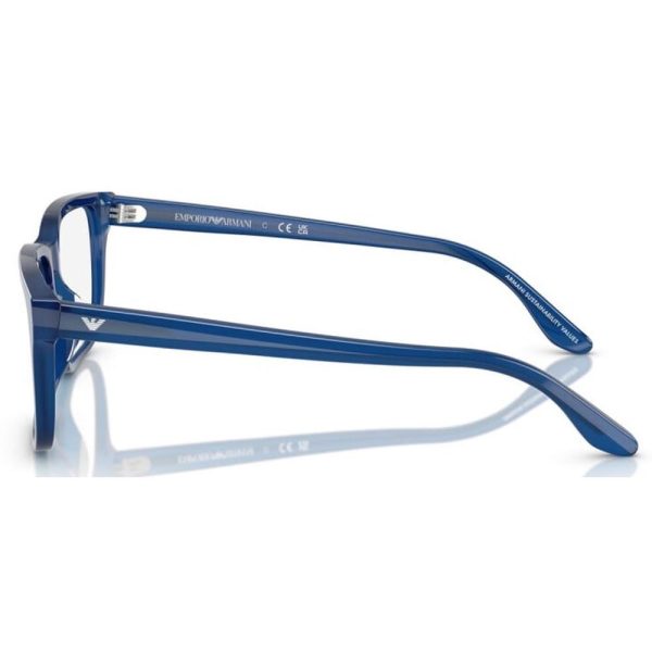 EMPORIO ARMANI EA 3250U 6201 Men Optical Glasses Blue - Image 3