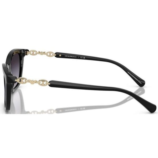 EMPORIO ARMANI EA 4238 5017/8G Women Sunglass Black - Image 3