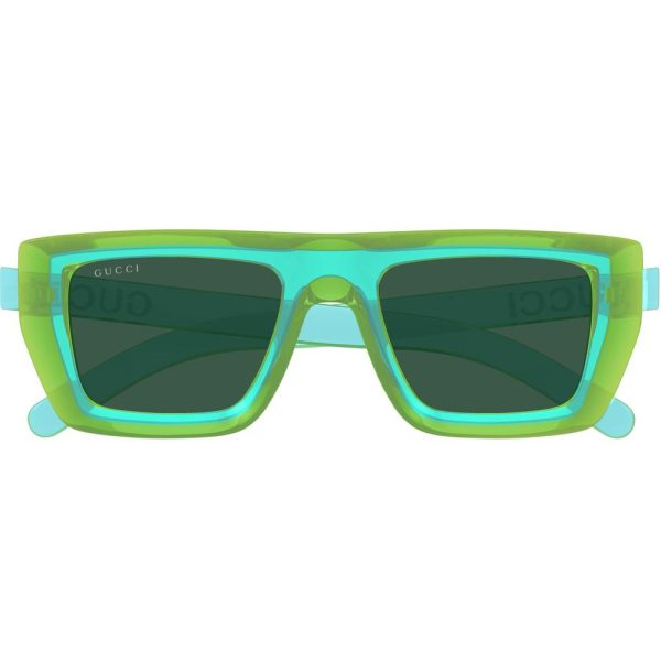 GUCCI GG1723S 005 Unisex Sunglass Green
