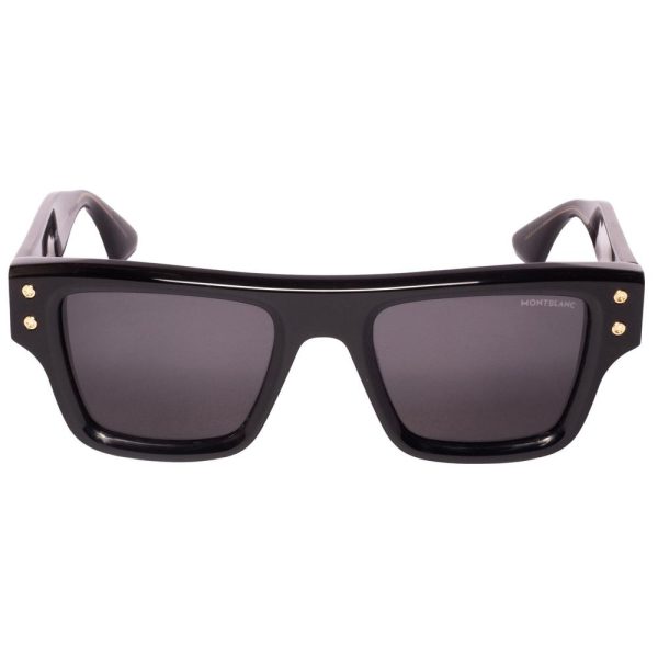MONT BLANC MB0253S 001 Men Sunglass Black