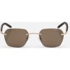 MONT BLANC MB0367S 004 Men Sunglass Silver
