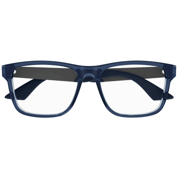 MONT BLANC MB0300O 002 Men Optical Glasses Blue