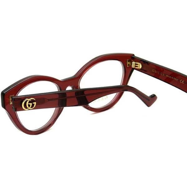 GUCCI GG0959O 003 Women Optical Glasses Burgundy - Image 2