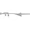 GUCCI GG1703O 001 Men Optical Glasses Silver - Image 2