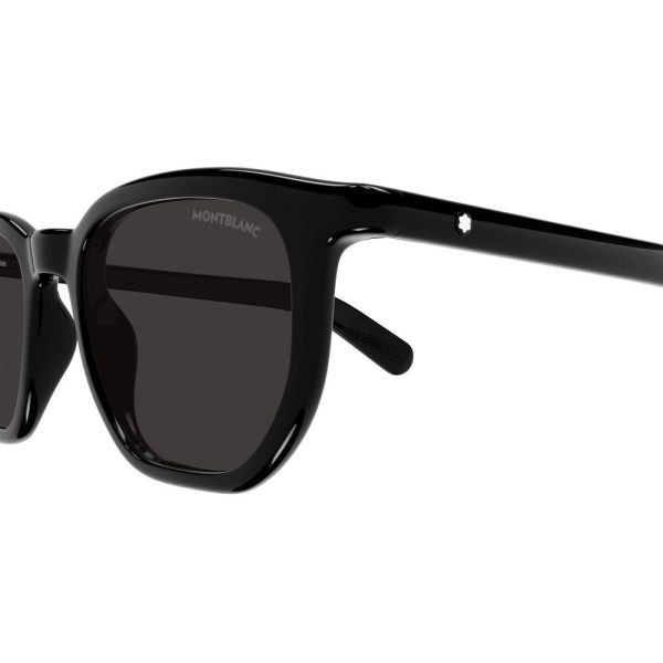 MONT BLANC MB0352S 001 Men Sunglass Black - Image 2