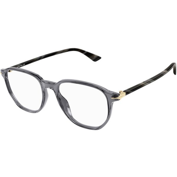 MONT BLANC MB0366O 004 Men Optical Glasses Grey - Image 2