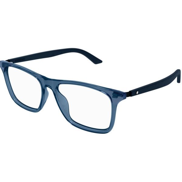 MONT BLANC MB0359O 005 Men Optical Glasses Blue - Image 2