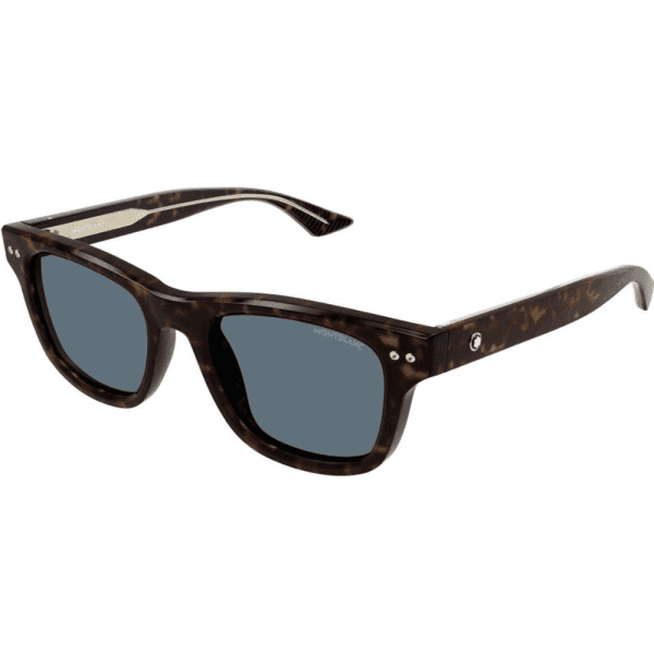 MONT BLANC MB0254S 007 Men Sunglass Havana - Image 2