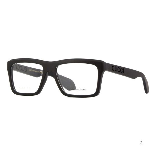 GUCCI GG1573O 001 Men Optical Glasses Black - Image 3