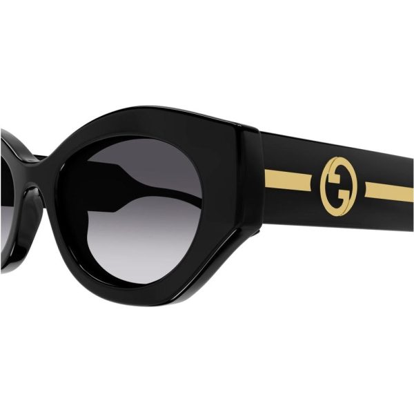 GUCCI GG1553S 001 Women Sunglass Black - Image 2