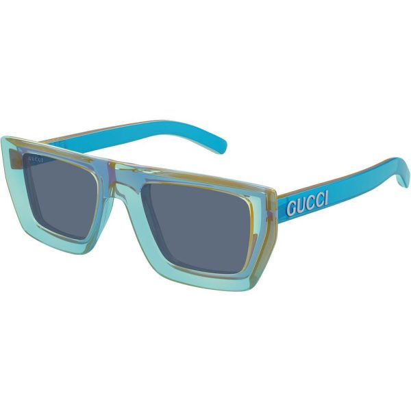 GUCCI GG1723S 003 Unisex Sunglass Light Blue - Image 2