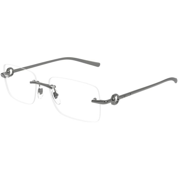 GUCCI GG1703O 001 Men Optical Glasses Silver - Image 3