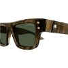 MONT BLANC MB0253S 005 Men Sunglass Brown - Image 3