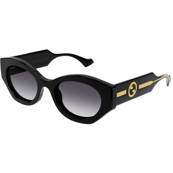 GUCCI GG1553S 001 Women Sunglass Black - Image 3