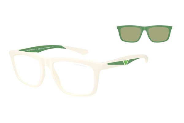 EMPORIO ARMANI EA 4235 6187/1W - Sheet full EMPORIO ARMANI White Square
