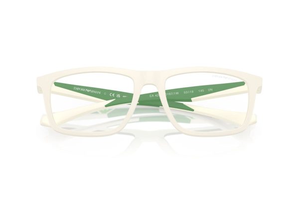 EMPORIO ARMANI EA 4235 6187/1W - Sheet full EMPORIO ARMANI White Square - Image 3