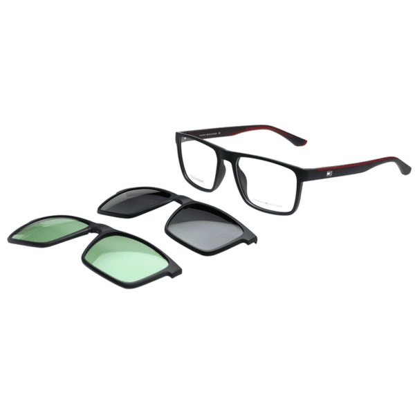 TOMMY HILFIGER TH 1091 C3 Unisex Clip Ons Black