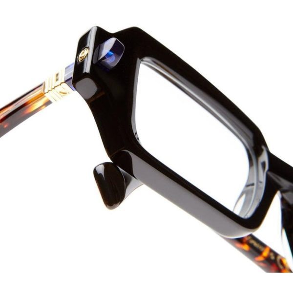 KUBORAUM MASKE Q9 BST Unisex Optical Glasses Black - Image 2