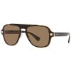 VERSACE VE 2199 1252/LA Men Sunglass Havana - Image 2