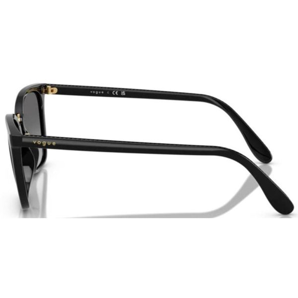 VOGUE VO 5597-SI W44/11 Women Sunglass Black - Image 3