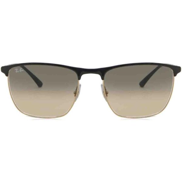 RAYBAN RB3686 187/32 - Metal full Rayban Black gold Square