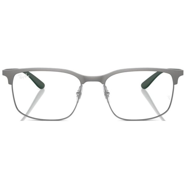 RAYBAN RB6518 2620 - Metal full Rayban Silver Square