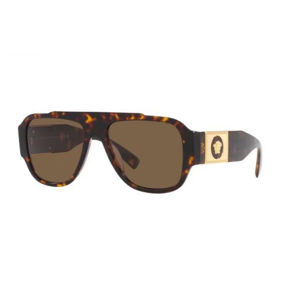 VERSACE VE 4436-U 108/73 - Sheet full VERSACE Brown Square - Image 2
