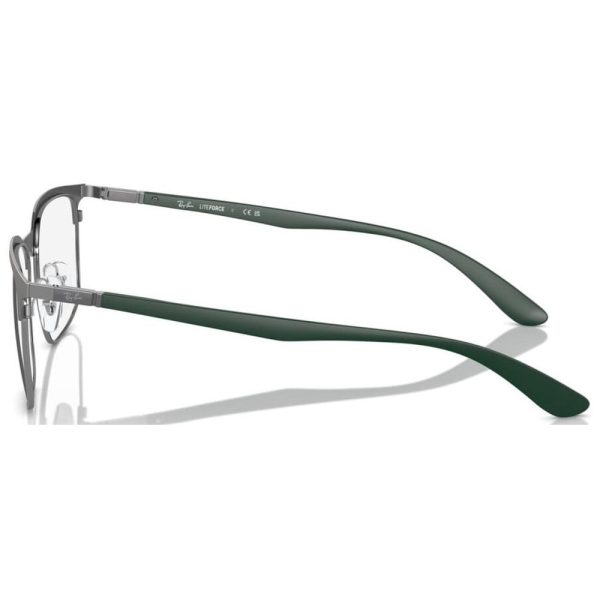 RAYBAN RB6518 2620 - Metal full Rayban Silver Square - Image 3