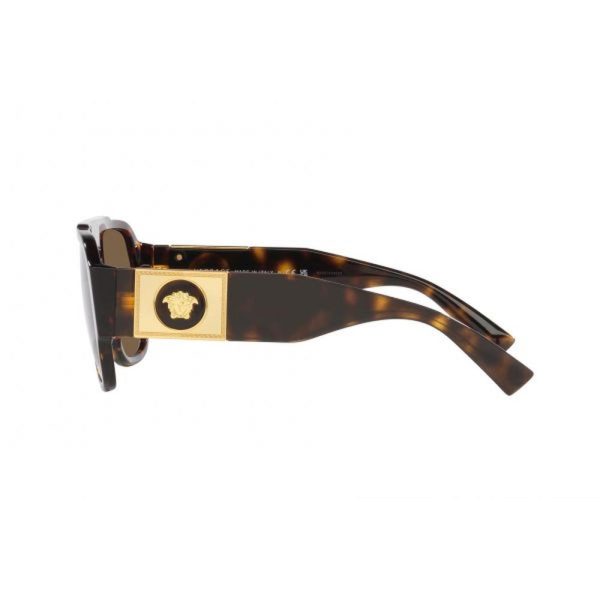 VERSACE VE 4436-U 108/73 - Sheet full VERSACE Brown Square - Image 3