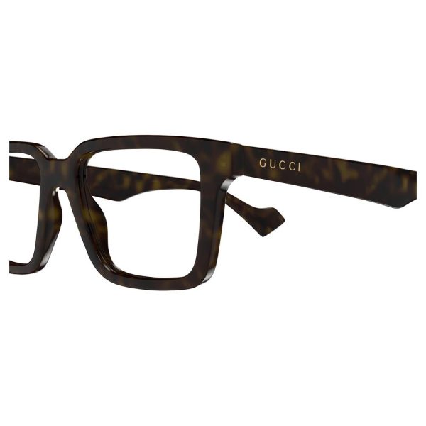 GUCCI GG1729O 002 - Sheet full Gucci Brown Square - Image 3