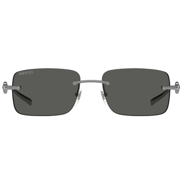 GUCCI GG1703S 001 55 - 3 pcs Gucci Silver black Square