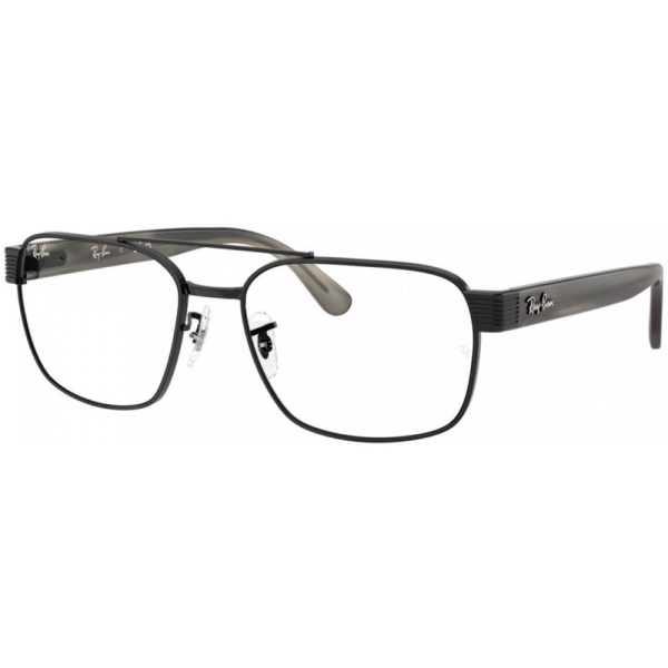RAYBAN RB3751V 2509 - METAL SHEET Rayban Black Square - Image 2