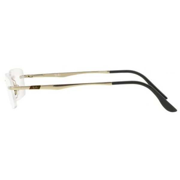 RAYBAN RB6266I 2500 53 - 3 pcs Rayban Gold Square - Image 3