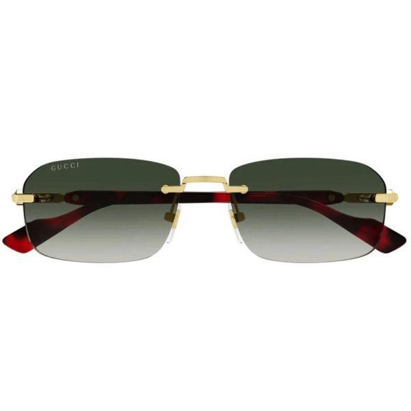 GUCCI GG1221S-006 56 - 3 pcs Gucci Gold Square