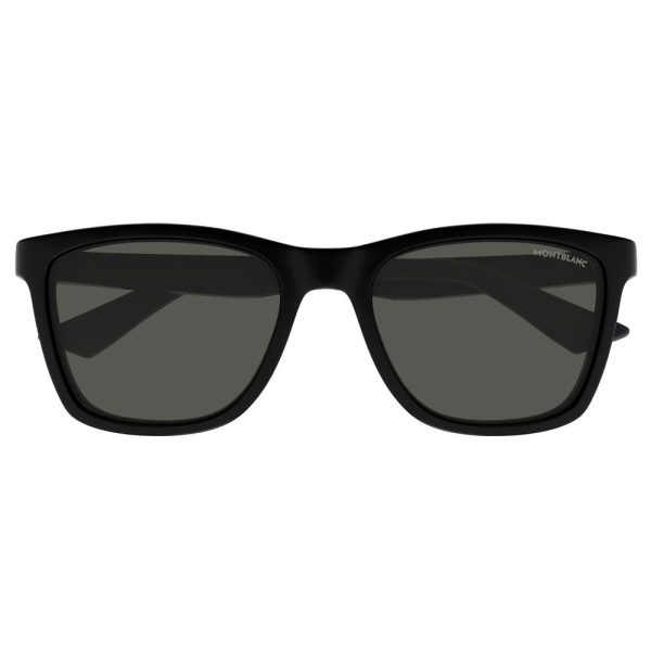 MB0399S-002 55 - Sheet full MONT BLANC Black Square